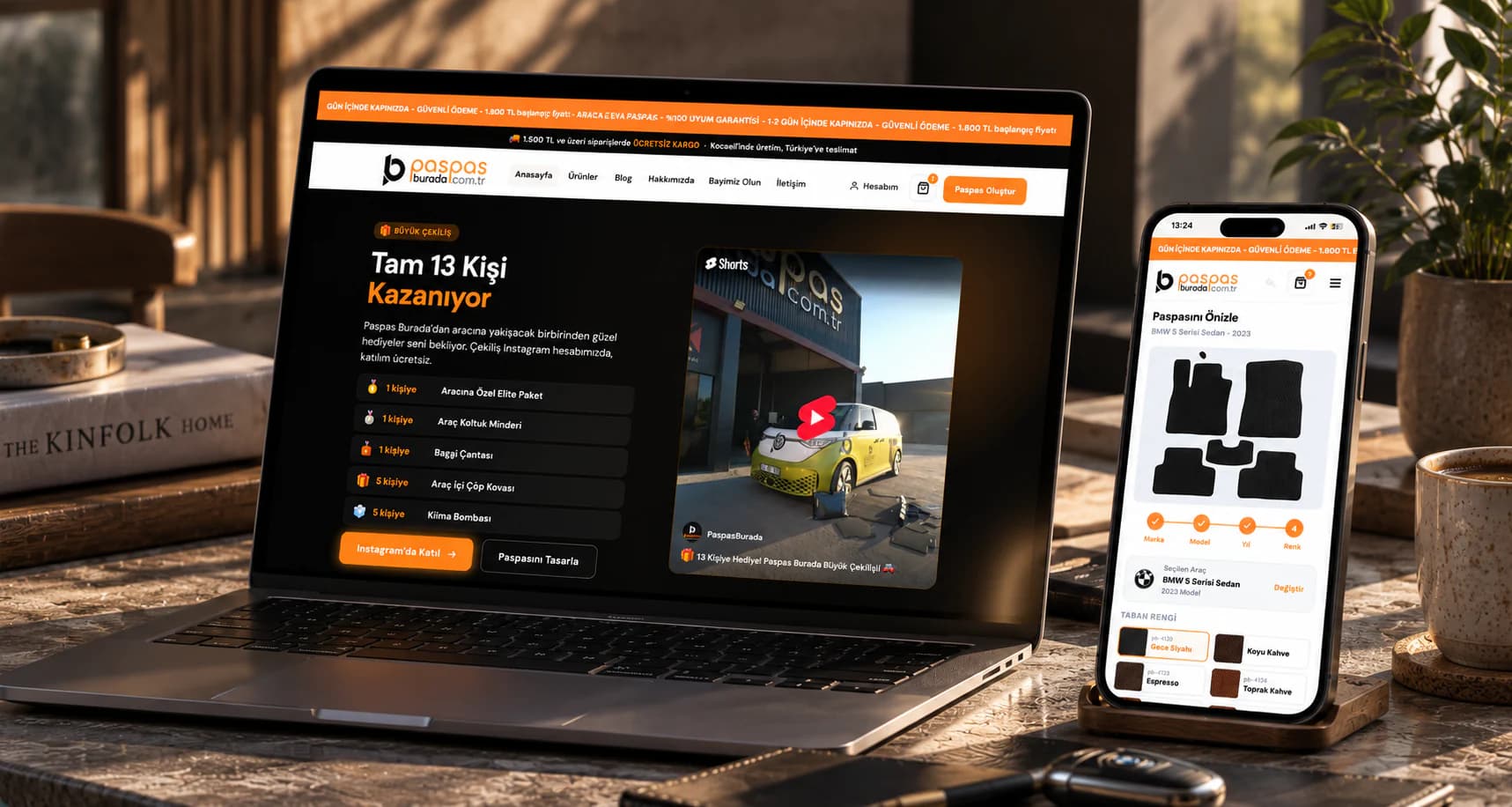 DigiRise kurumsal web sitesi tasarım projesi