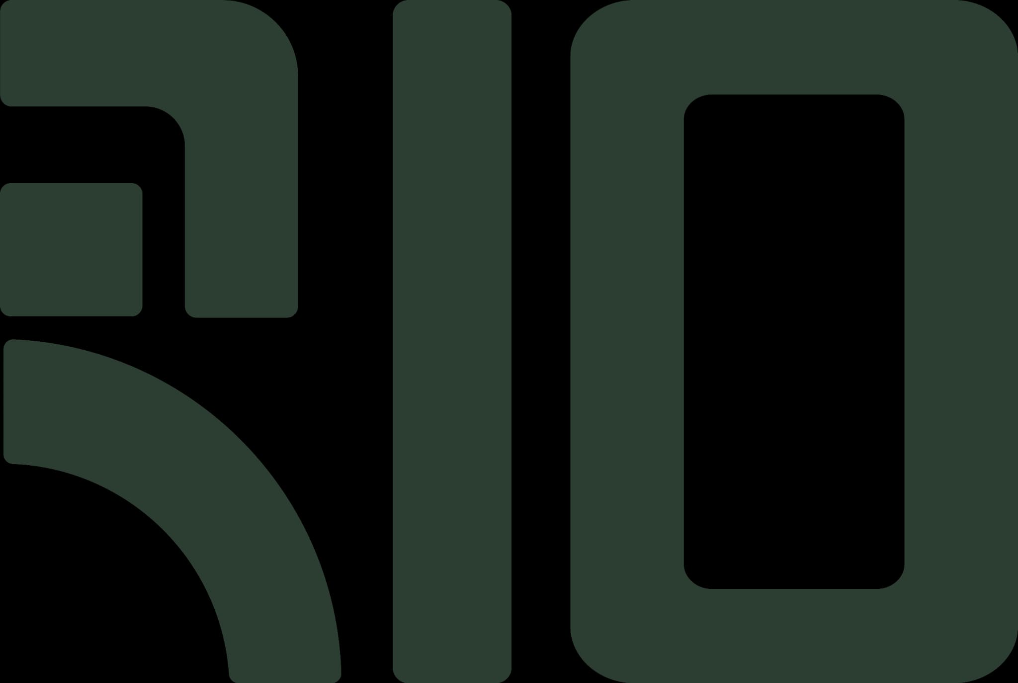 Yeşil monogram logo