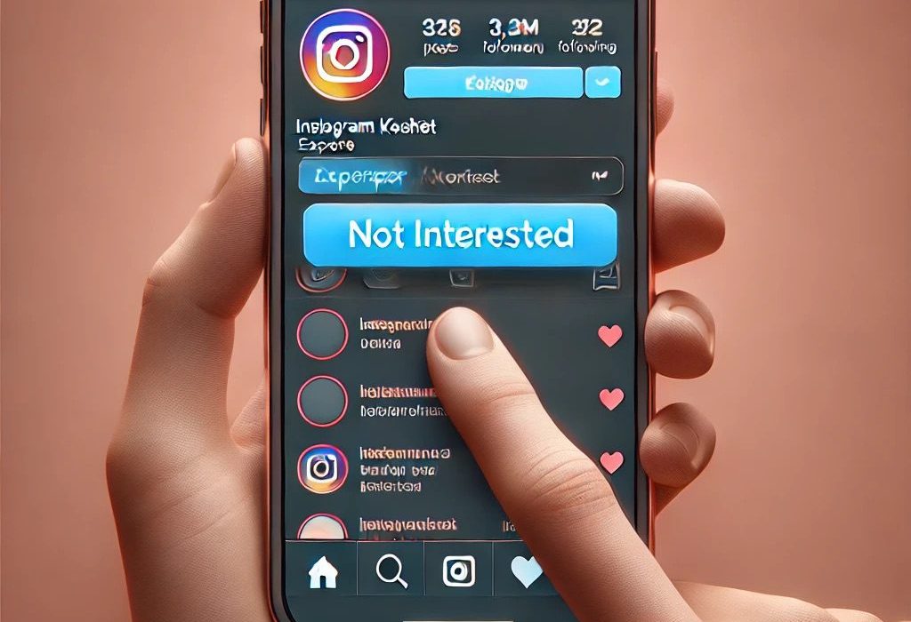 instagram keşfet sıfırlama